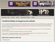 Tablet Screenshot of hidden-and-dangerous.net